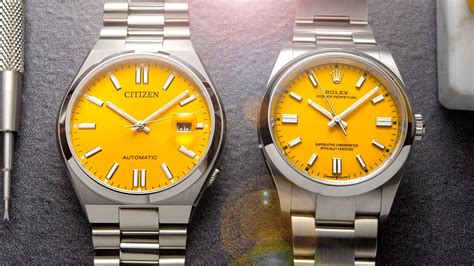 citizen tsuyosa rolex|rolex oyster vs tsuyosa.